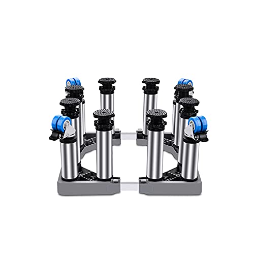 Base Lavadora, Base de Soporte para Lavadora, electrodoméstico, con Ruedas móviles para frigoríficos, congeladores y vinotecas.