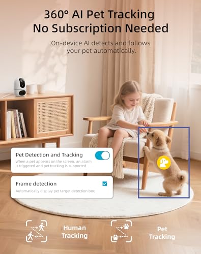 WiFi Pet Camera with Laser Toy