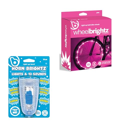 Brightz LED Bike Accessory Bundle &ndash; Includes HornBrightz L