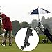 VGEBY Golf Umbrella Holder, Universal Plastic Golf Push Cart Trolley Umbrella Holder for Golf Training Golf Equipment