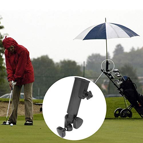 Golf Cart Umbrella Holder Umbrella Holder for Universal Trolley Attachment for Golf Push Cart for Golf Trolleys or Other Similar Trolleys