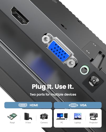 Image of Eyoyo 10 inch 1920x1200 Monitor & 1366x768 Monitor