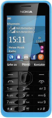 Nokia 301 Dual SIM - Mobiltelefon - GSM/UMTS