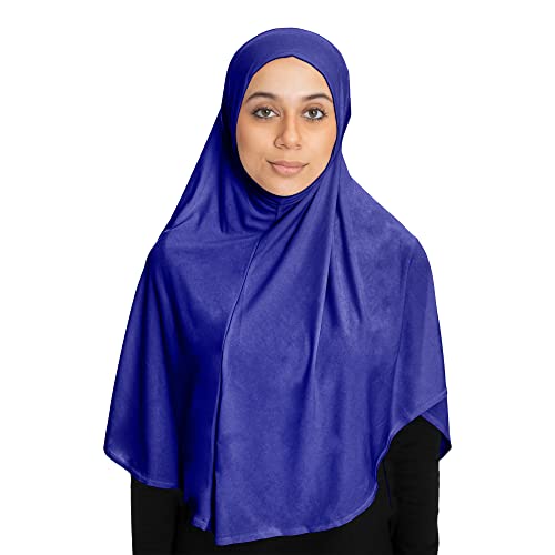 TheHijabStore.com Women's 1 Piece Amira Instant Hijab Ready to Wear Soft Head Wrap - Muslim Head Scarf Pull on Headwear