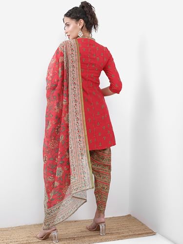 Image of Vishudh Women's Ethnic Set | Regular Fit | Fashion Outfit | with Comfortable Wear