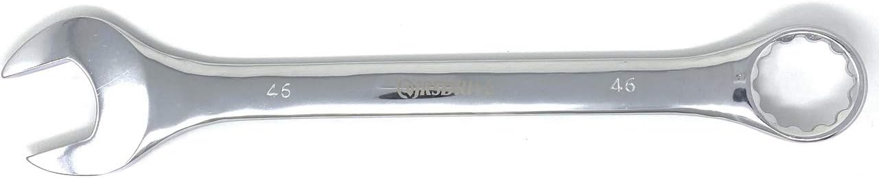 Jumbo Combination, Metric 46mm, CRV, 15° Offset, Mirror Finish