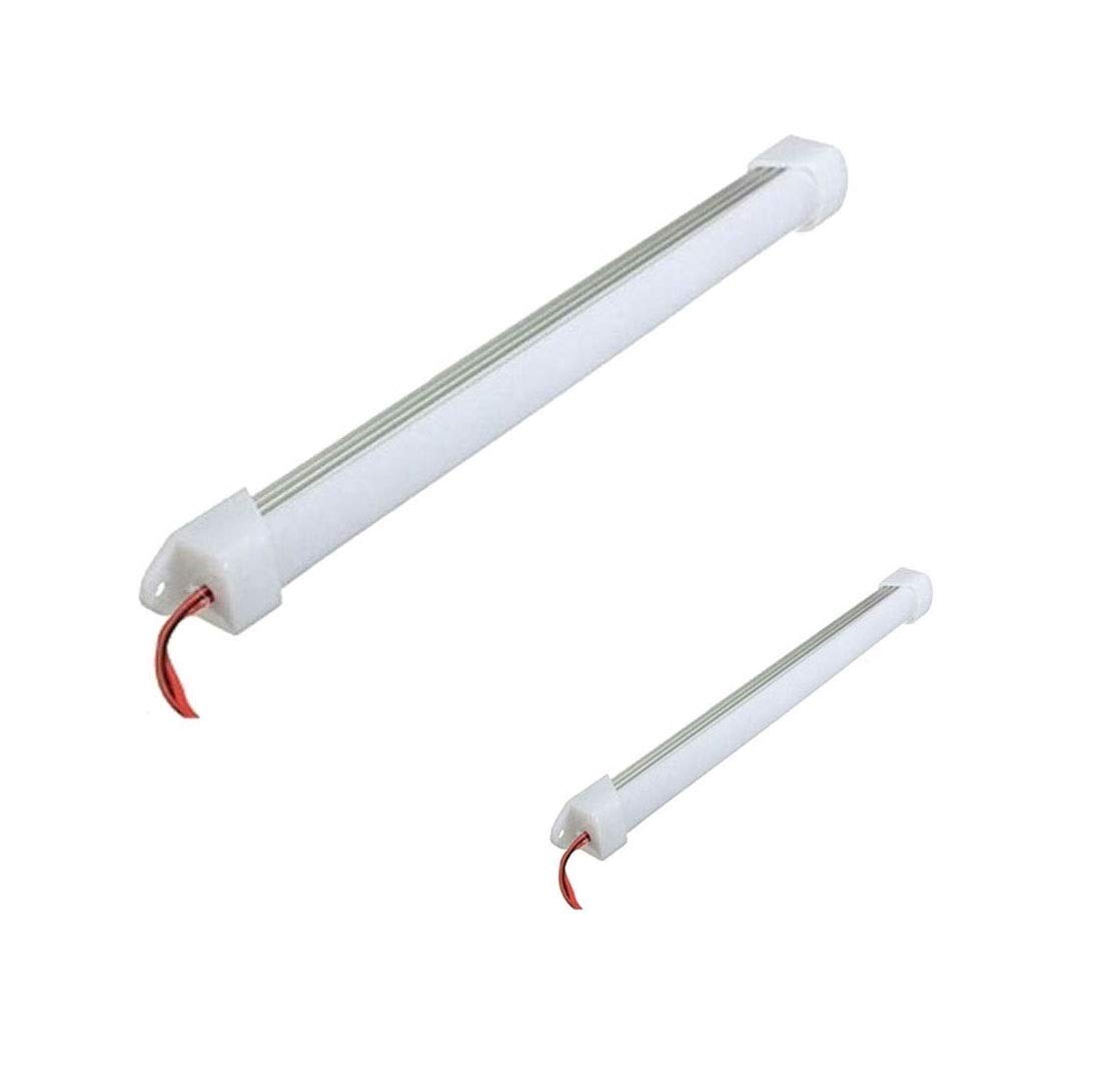 Saish Solutions® 12 volts 12 Watts 20 Inches and 18 Watts 40 Inches DC LED Tube Light - Combo Pack, with High Brightness Cool Day (White) Light for Residential Rooms, Petty Shops, Study Room-image-26