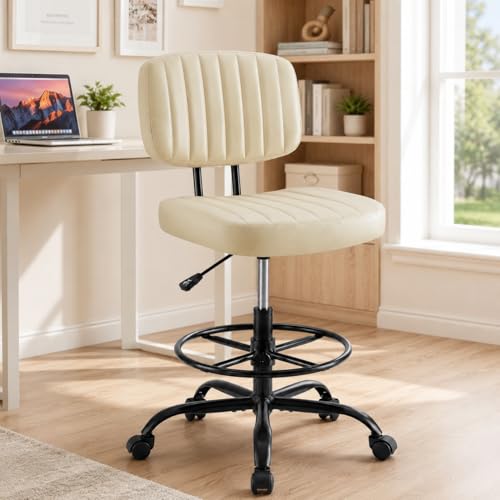 Simple Deluxe Armless Drafting Chair