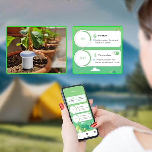Capteur de sol pour plantes : évitez le surarrosage avec l'appli IP66 - 5