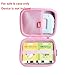 Hermitshell Hard Travel Case for QuTZ/Lapare/Aullsaty/KOKODI/Ednzion/GlobalTronics/Eaever/TimingSXD Toddler Toys - Fits Up to 120 Cards (Pink)