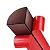Flexible Quarter Round Molding, Peel and Stick Silicone Flexible Moulded Trim for Corner Ceilings, Floors, Bathrooms, Kitchens, Countertops (Deep Coffee Color, 1/2 x 1/2 x 39Inch)