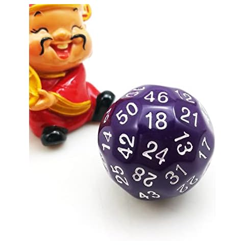 Bescon 50-Sided Gaming Die - Purple Cover