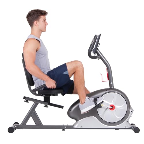 Body Champ Magnetic Recumbent Exercise Bike, Reclined Stationary Bike, Workout Bike for Home, BRB5872