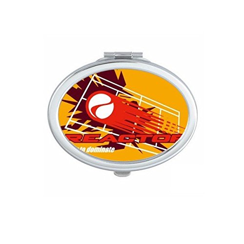 Miroir de poche mignon au motif graffiti pour un cadeau original et pratique