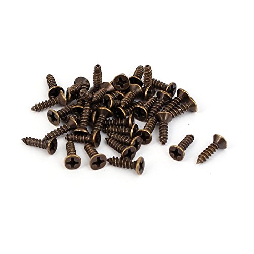 Uxcell File Drawer Label Tag Name Card Holder, Copper Tone, 20 Pieces (A16062000Ux0457) #TOP2