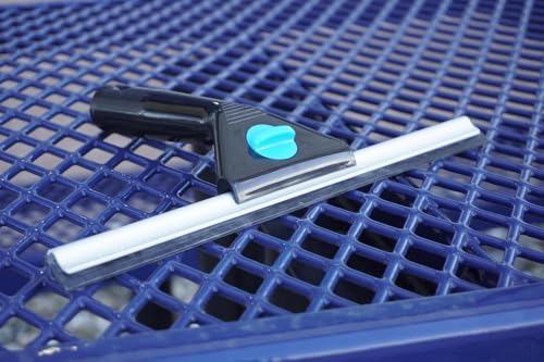 Image of Moerman Aluminum Channel with Rubber Included-Lightweight and Balanced - Fits Most Standard Handles, Use on Cleaning Windows, Mirrors, and Shower Doors 18 Inch
