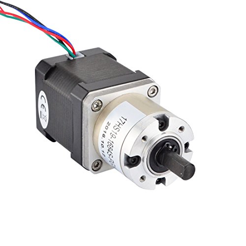 STEPPERONLINE Nema 17 Getriebemotor 14:1 Planetengetriebe Getriebe Hohes Drehmoment 1.68A CNC Schrittmotor