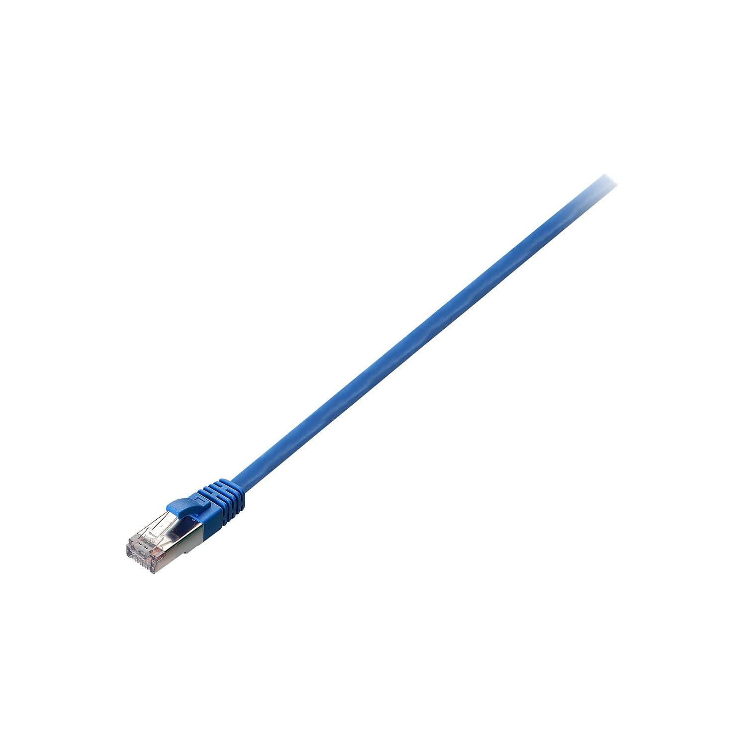 V7 Men's Blue Cat6 Shielded (Stp) Cable Rj45 To Rj45 2M 6.6Ft