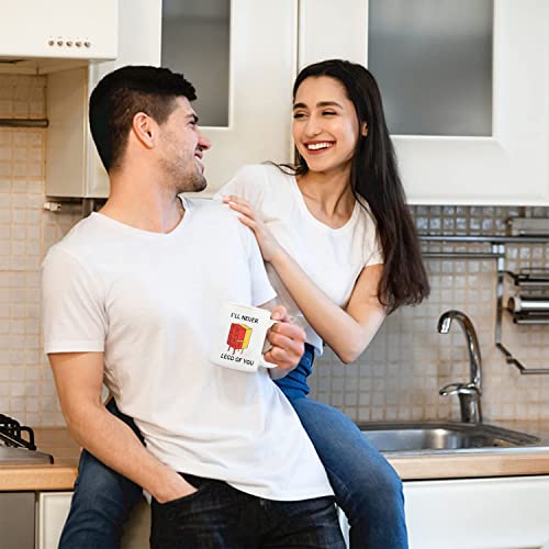 Image of Party Propz Cute Coffee Mugs - 330 ML Funny and Cute Coffee Mugs for Couples | Cute Mugs for Coffee | White Coffee Mugs | Tea Mugs | Coffee Mugs Set | Gift for Wedding Day | Gift for Wife