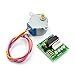 New 5V Stepper Motor 28BYJ-48 with Drive Test Module Board ULN2003 5 Line 4 Phase
