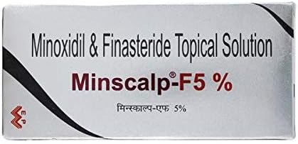 Minscalp F - Bottle of 60ml Solution with Minoxidil and Finasteride