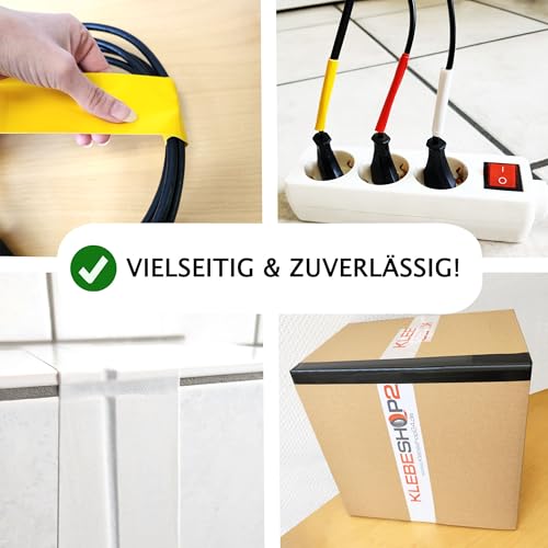 KS24 Products Gaffer Tape | Premium Gewebeklebeband | große Auswahl an Farben & Breiten | stark klebend & wiederablösbar / (Hellgrün, 19 mm breit, 50 m)