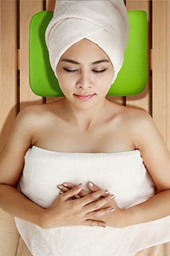 Original sauna cushion premium made of high-quality artificial leather handmade in Germany best hygiene properties - apple - Image 3