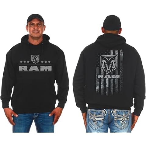 JH DESIGN GROUP Men's Dodge Ram Hoodie Cover