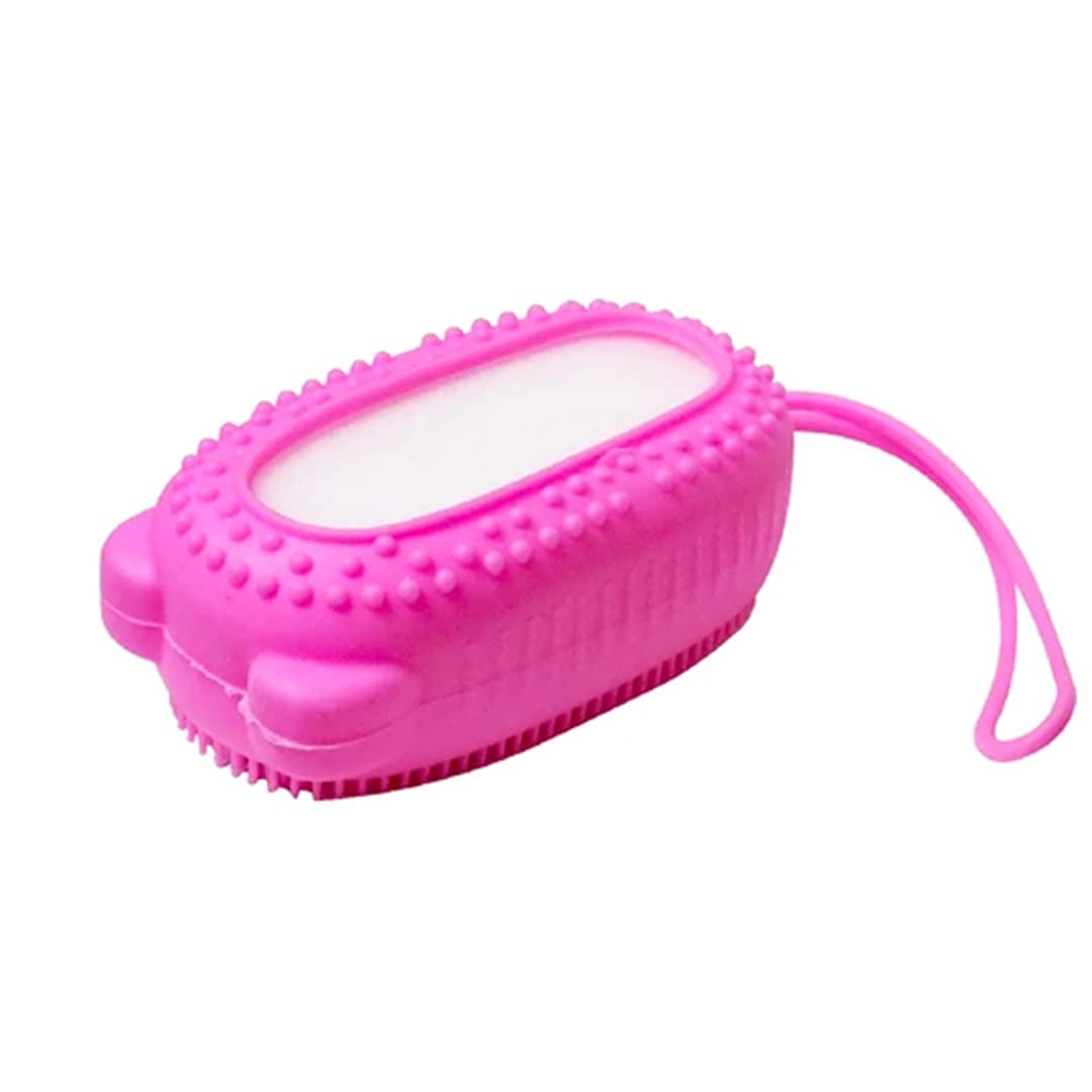 Sulfar Silicone Bubble Bath SPA Super Soft Body Scrubbing Brush-image-45