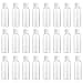Plastic Empty Bottles - 24-Pack Travel Containers with Flip Cap, Refillable Containers, Toiletry Bottles, Cosmetic Bottles, for Shampoo, Lotion, Liquid Body Soap, Cream, Toner, Clear, 2 OZ