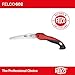 FELCO 602 Folding Pruning Saw – Compact Pull-Stroke Saw for Gardening & Vineyard Use | Tree Branch Cutter | Folding Handsaw with Chrome-Plated 6.3