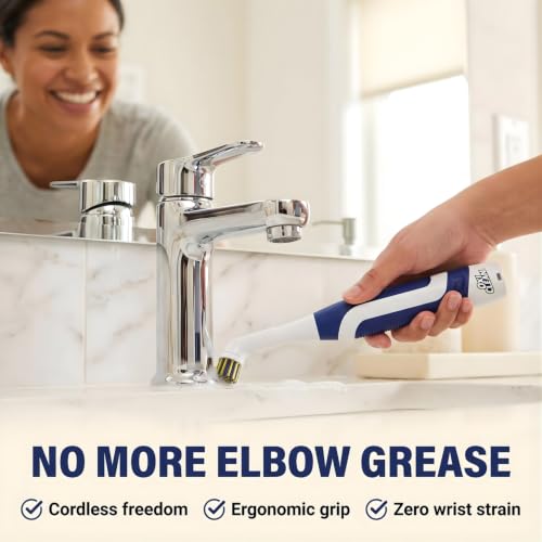 OxiClean Handheld Electric Scrubber - Replaceable Brush Heads, Waterproof - image 6