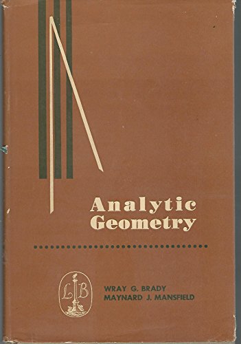 Analytic Geometry B0026CCWQK Book Cover
