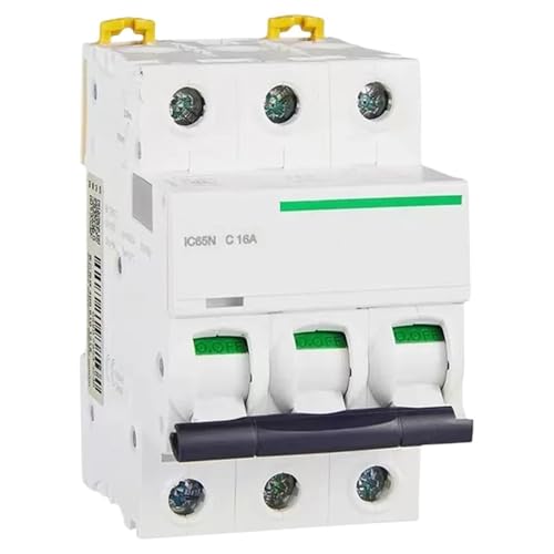 Disjoncteur miniature iC65N 1P 16A pour éviter les courts-circuits domestiques