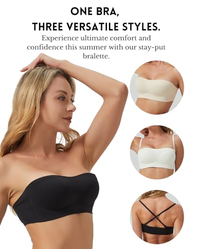Soutien-Gorge Push-up sans Bretelles Idéal Robe Dos Nu - 5