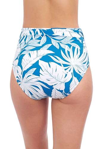 Profile by Gottex Malaya Women’s Tropical Print Shirred High Waist Bikini Bathing Bottom with Front and Back Tummy Control3