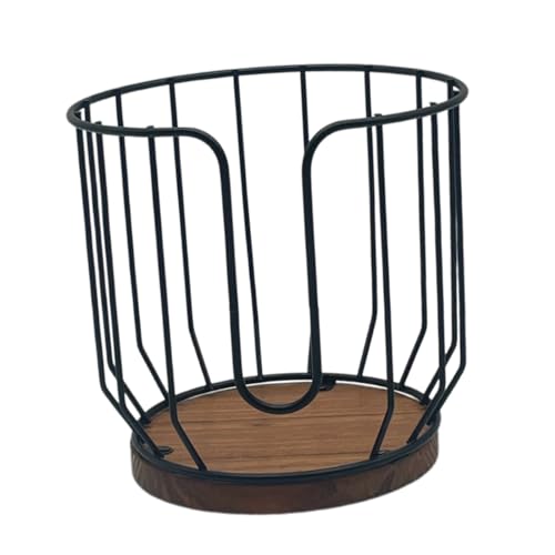 IEUDNS Coffee Filter Holder Container Iron Wire Coffee Station Organizer Coffee Pod Holder Dispenser for Home Kitchen Counter Office , black -  70083112123571385