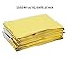 QANYEGN Emergency Survival Space Blankets, Thermal Compact Waterproof Reflective Blankets for Cam, Hiking(lden)