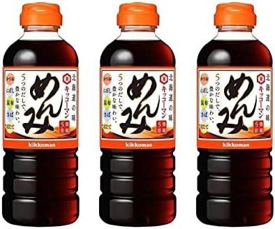 Amazon.co.jp: 【北海道限定】キッコーマン めんみ 500ml×6本