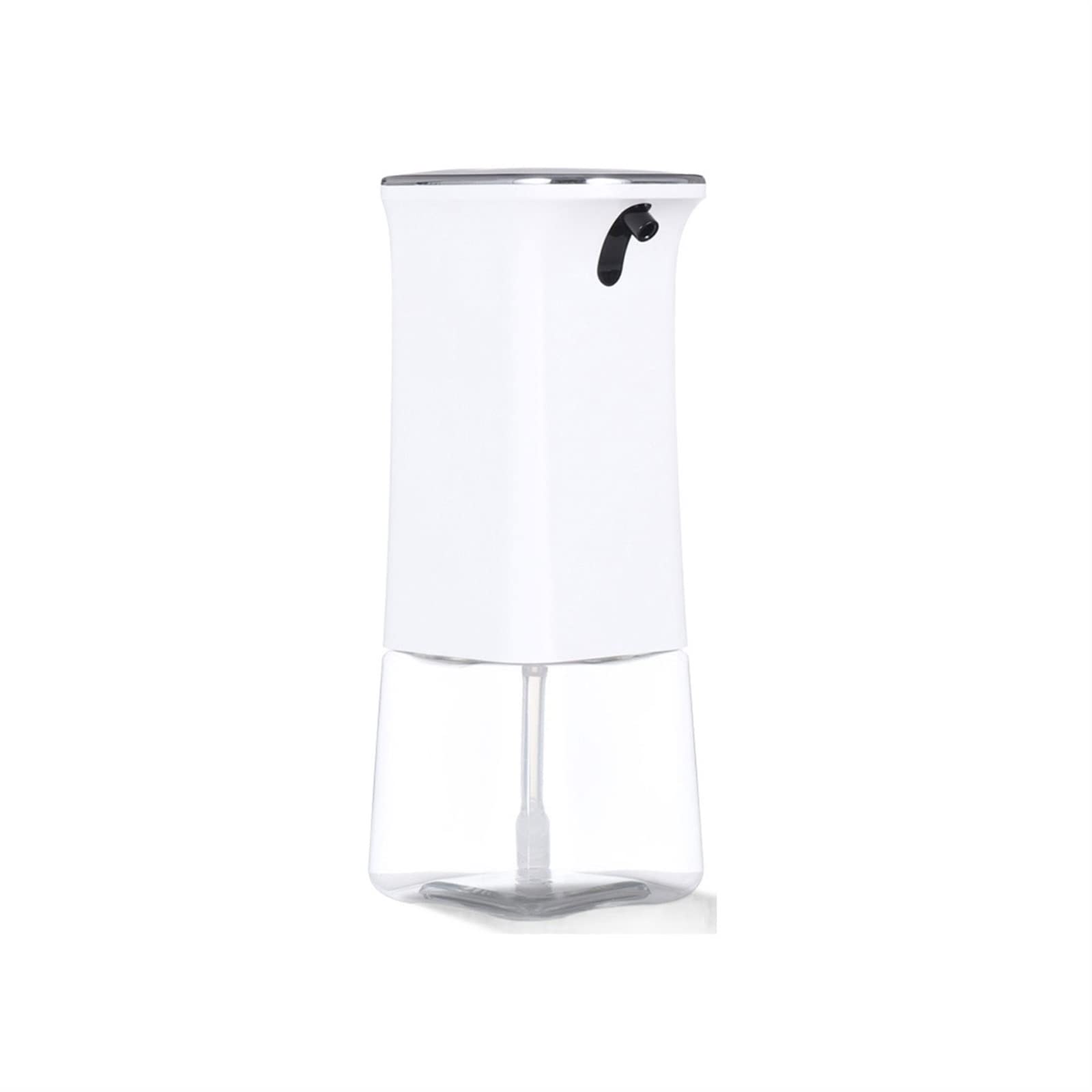 Dispensador automático de jabón de espuma con sensor de movimiento y dosificador recargable