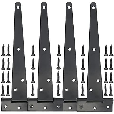 Lemiyoo 8 Inch Heavy Duty T Hinges Cover