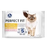 Sensitive Comida Húmeda para Gatos Esterilizados Sabor Pollo y Salmón (13 Paquetes x 4 bolsitas x 85g)