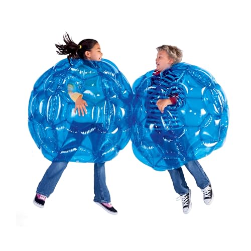HearthSong 36 Inflatable Bumper Balls for Kids & Adults Wearable Human Bubble Ball Durable Body Bubble Suit Sumo Balls for Bouncing and Tumbling Ideal for Fun Outdoor Games (2 Pack)