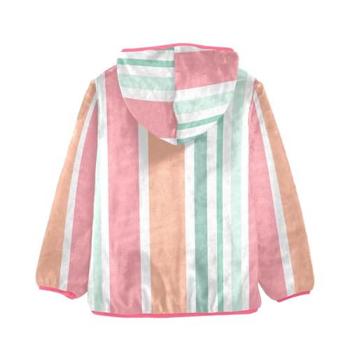 GuoChe Vertical Stripes Boy Fleece Jacket2