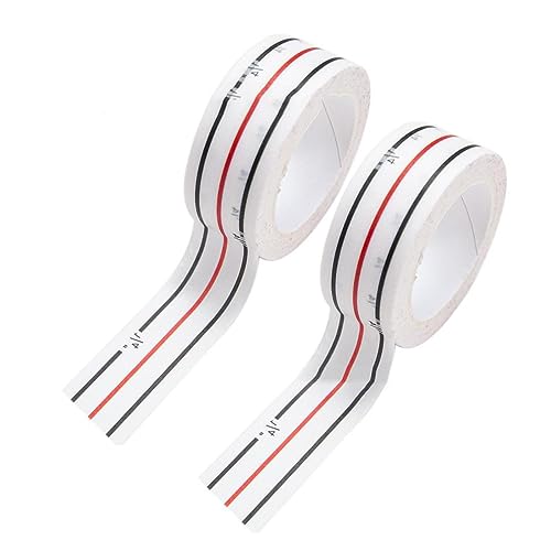 Image of 1/4" Diagonal Seam Tapes for Sewing Straight - 10.5Yard Each Roll Basting Tape for Stitching Seam Instruction Tool Accurate Seam Guide (2 Rolls)