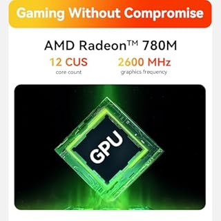 Beelink SER9 Pro+ Mini PC, AMD Ryzen R7 H255 (8C/16T, fino a 4,9 GHz), 32 GB di RAM LPDDR5X, SSD PCIe 4.0 da 1 TB, triplo schermo 4K, USB 4, HDMI, DP, LAN 2,5 GHz, WiFi 6, BT5.2, Due altoparlanti