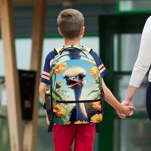 Sac à dos de voyage multicolore idéal pour le collège et week-end