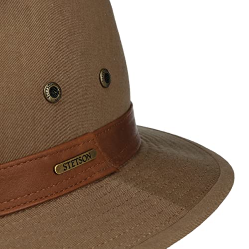 Stetson Cotton Traveller Outdoor Hat Men Brown 7-7 1/8 #TOP3