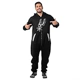 FOCO San Antonio Spurs Team Logo Klew Suit - Black - Extra Large