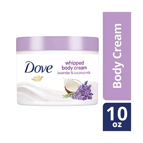 Dove Whipped Lavender and Coconut Milk Body Cream 10 oz